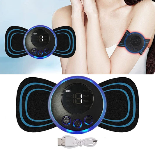 Electric full body Massager - Blood Circulation, Pain Relief with 8 Modes & 19 Strength Levels.